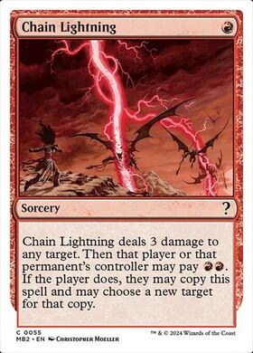 (MB2)Chain Lightning(0055)(白枠)/稲妻の連鎖