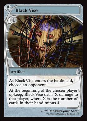 (MB2)Black Vise(0139)(未来枠)/黒の万力