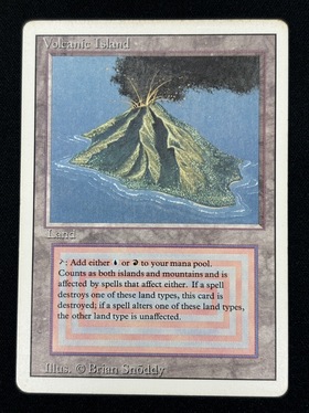 (3ED)Volcanic Island(MP-)(EN)/(未訳)