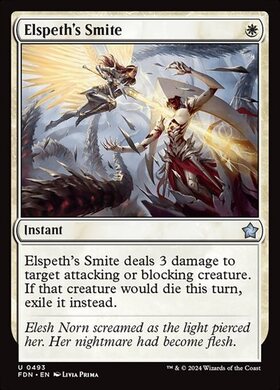 (FDN)Elspeth's Smite(0493)/エルズペスの強打