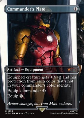 SLD)Commander's Plate(1733)(ボーダーレス)(F)/統率者の板金鎧