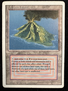 (3ED)Volcanic Island(HP)(EN)/(未訳)