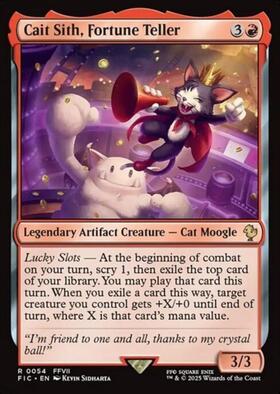 FIC)Cait Sith Fortune Teller(0151)(拡張枠)(F)/占い師、ケット・シー