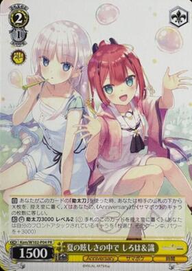 夏の眩しさの中で しろは&識(Ksm/W102-P04) | プロモ | ドラゴンスター