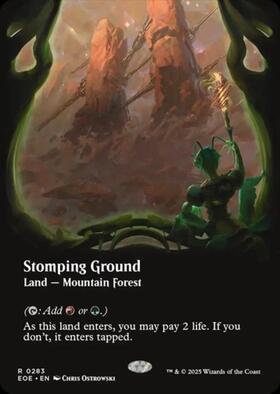 RVR)Stomping Ground(旧枠)(413)(F)/踏み鳴らされる地 | (FOIL)神話