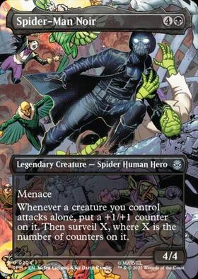 SPM)Spider-Man Noir(0204)(ボーダーレス)(シーン・カード