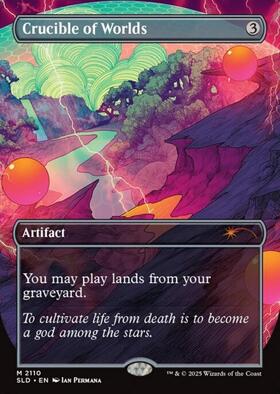 J13)Crucible of Worlds(旧枠)(流星)(judge)(F)/世界のるつぼ | (FOIL