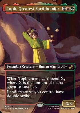 TLE)Toph Greatest Earthbender(0070)(ボーダーレス)(シーン)(F)/最強