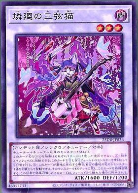 燐廻の三弦猫 | シークレット | ドラゴンスター | 遊戯王