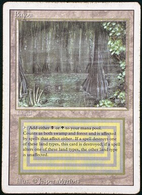 3ED)Bayou(HP-)(EN)/(未訳) | 未登録 | ドラゴンスター | マジック：ザ