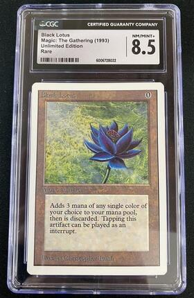 2ED)Black Lotus(CGC8.5)(EN)/ブラック・ロータス | 未登録 | ドラゴン