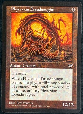 Phyrexian Dreadnought/ファイレクシアン・ドレッドノート 商品検索