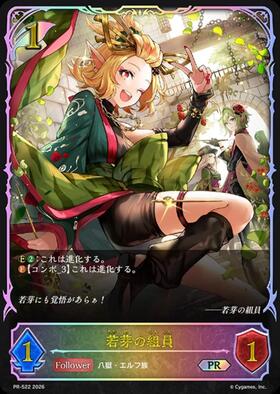 若芽の組員(PR-522) | プロモ | ドラゴンスター | シャドウバースエボルヴ
