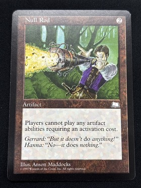 MTG 英語 無のロッド Null Rod NM状態 WTH)Null Rod(NM-)(EN)/無のロッド | 未登録 | ドラゴンスター