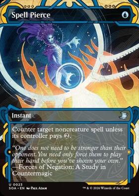 MP2)Spell Pierce(MPS)(F)/呪文貫き | (FOIL)神話レア・レア