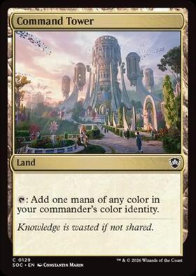 SLD)Command Tower(Croft Manor)(792)(ボーダーレス)(F)/統率の塔
