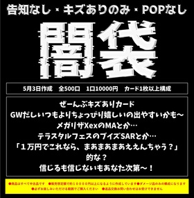 告知なし】闇お楽しみ袋【キズありのみ】 | 未登録 | ドラゴンスター