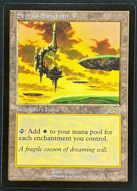 USG)Serra's Sanctum(状態SP)(EN)/セラの聖域 | 未登録 | ドラゴン