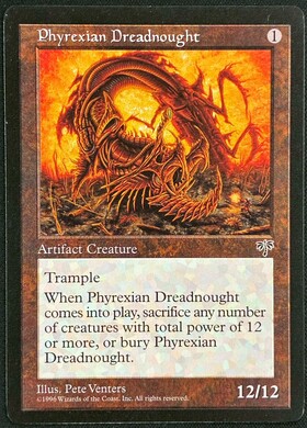 Phyrexian Dreadnought/ファイレクシアン・ドレッドノート 商品検索