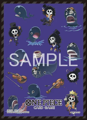 通販新品】ワンピースCG オフィシャルカードスリーブ『ブルック