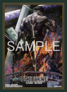 通販新品】ワンピースCG オフィシャルカードスリーブ『ロロノア・ゾロ