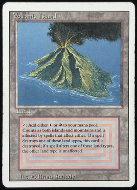Volcanic  3ED 状態HP 3ED)Volcanic Island(MP)(EN)/(未訳) | 未登録 | ドラゴンスター