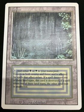 3ED)Bayou(NM)(EN)/(未訳) | 未登録 | ドラゴンスター | マジック：ザ
