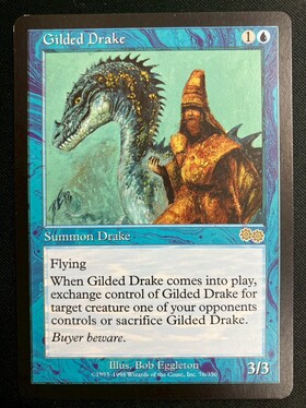 USG)Gilded Drake（状態SP)(EN)/金粉のドレイク | 未登録 | ドラゴン