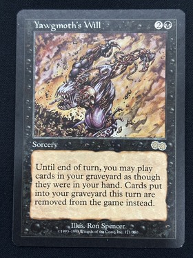 USG)Yawgmoth's Will(状態SP-)(EN)/ヨーグモスの意志 | 未登録
