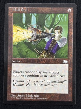 MTG 無のロッド Null Rod 値下げ可能 WTH)Null Rod(MP)(EN)/無のロッド | 未登録 | ドラゴンスター
