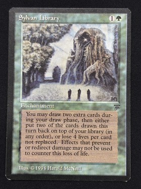 LEG)Sylvan Library(NM-)(EN)/森の知恵 | 未登録 | ドラゴンスター