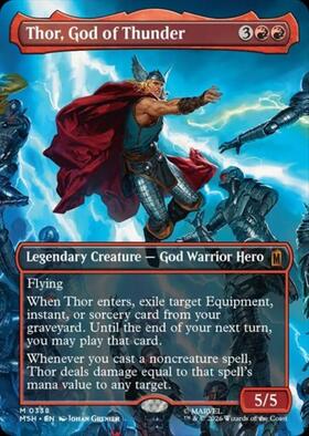 MSH)Thor God of Thunder(0369)(ボーダーレス)(ロゴ)(F)/雷神、ソー