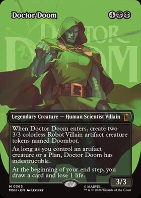 ドクター・ドゥーム　ボーダレス　394 MSH)ドクター・ドゥーム(0365)(ボーダーレス)(ロゴ)(F)/DOCTOR DOOM