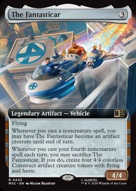 ファンタスティッカー　4枚　mtg 日本語 MSC)ファンタスティッカー(0104)/The Fantasticar | 神話レア・レア
