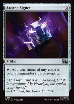 MSC)Arcane Signet(0193)(サージ)(F)/秘儀の印鑑 | (FOIL)コモン