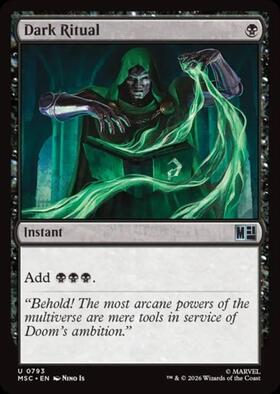 MTG MB2　暗黒の儀式/Dark Ritual 未来予知枠 MB2)Dark Ritual(0179)(未来枠)/暗黒の儀式 | コモン・アンコモン