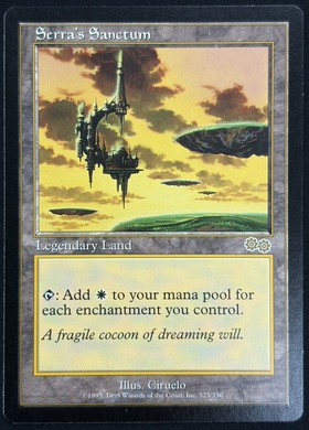 USG)Serra's Sanctum(状態SP)(EN)/セラの聖域 | 未登録 | ドラゴン