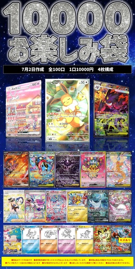 イーブイ登場！】10000円お楽しみ袋 | 未登録 | ドラゴンスター