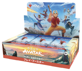 アバター プレイ ブースター1box 3種類 プロモ付き 送料無料 新品未開封 通販新品】【日本語版】プレイブースター『 アバター伝説の少年アン