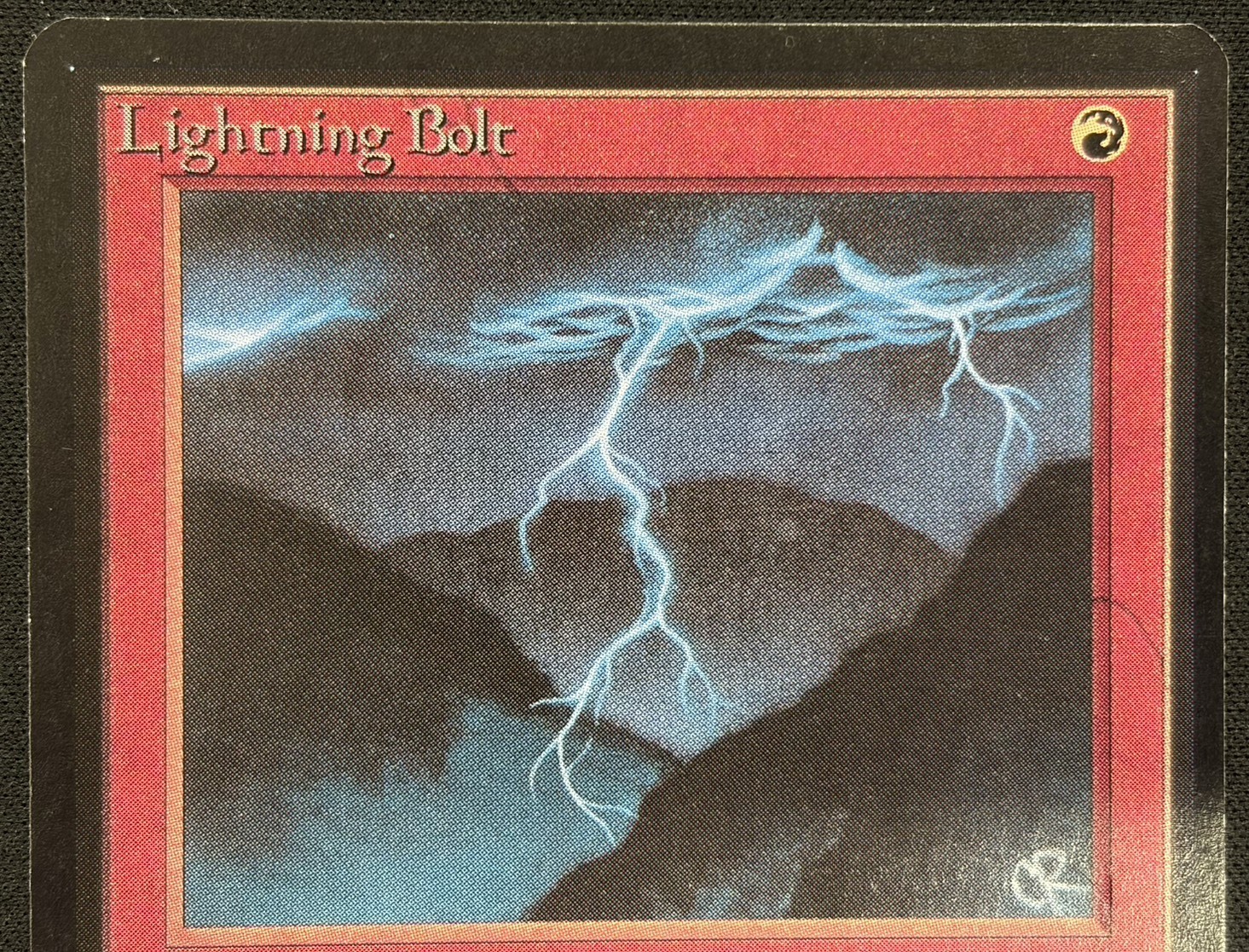 LEB)Lightning Bolt(黒枠)(MP)(EN)/稲妻 | 未登録 | ドラゴンスター