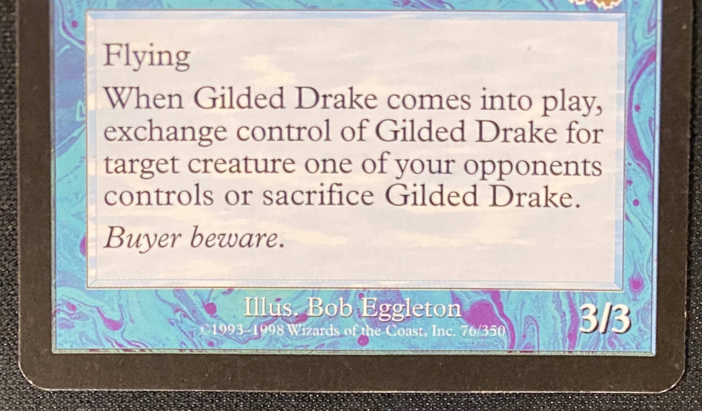 USG)Gilded Drake(NM-)(EN)/金粉のドレイク | 未登録 | ドラゴンスター