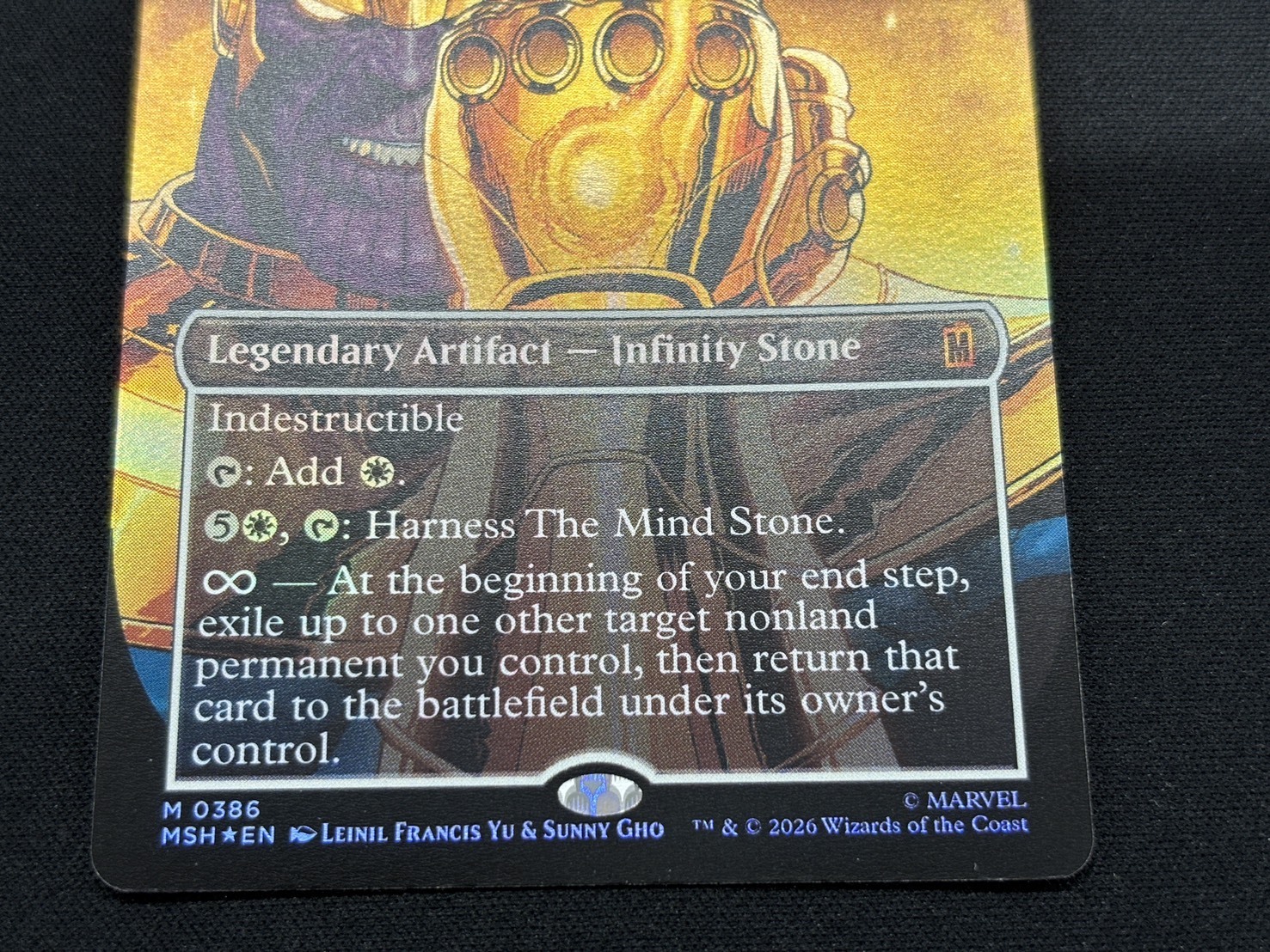 MSH)The Mind Stone(0386)(ボーダーレス)(ガントレット)(F)(NM)(EN