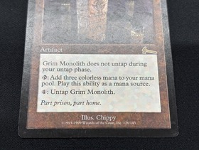 ULG)Grim Monolith(Inked)(MP-)(EN)/厳かなモノリス | 未登録